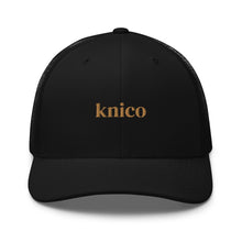 Load image into Gallery viewer, Knico Trucker Cap - Brown Stich